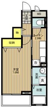 ソレイユ東久留米の物件間取画像